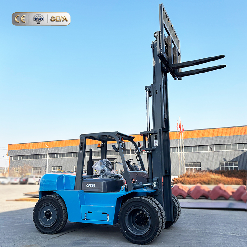 8ton internal combustion forklift