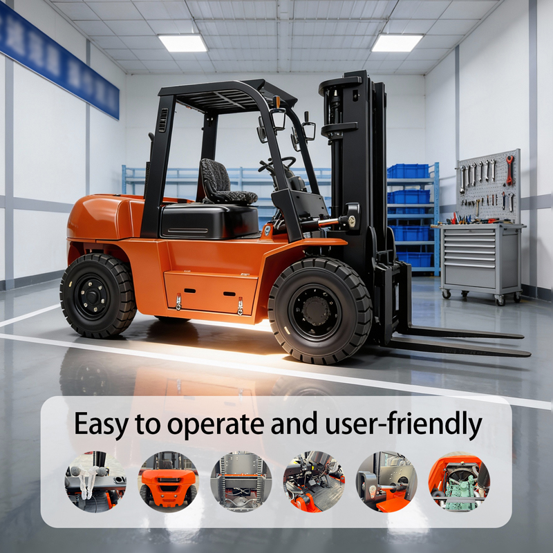 6ton internal combustion forklift